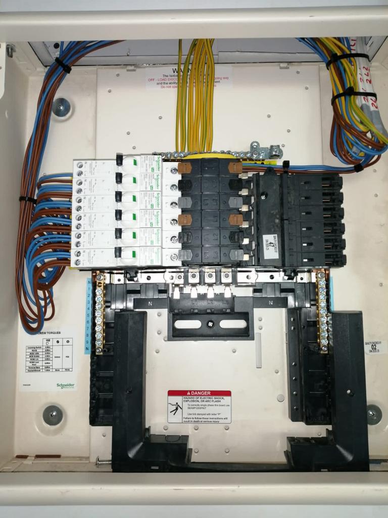 LED lighting installation